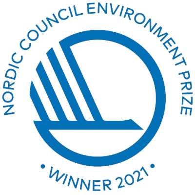 Logo for Winner of Nordic Council Environment Prize